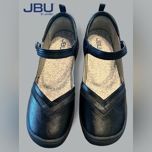 JBU Black Strap Mary Jane Flats, NEE